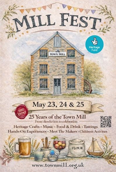 May 23 to 25 The Town Mill Fest 2026