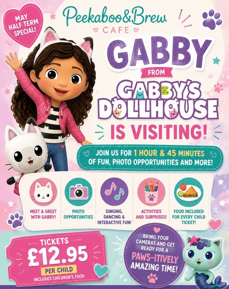 May 23 to 29 Peek a Boo Gabbys Dollhouse 2026