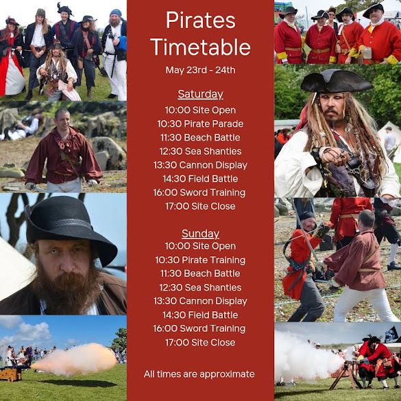May 23 and 24 Pirate Fest Swanage New 2026