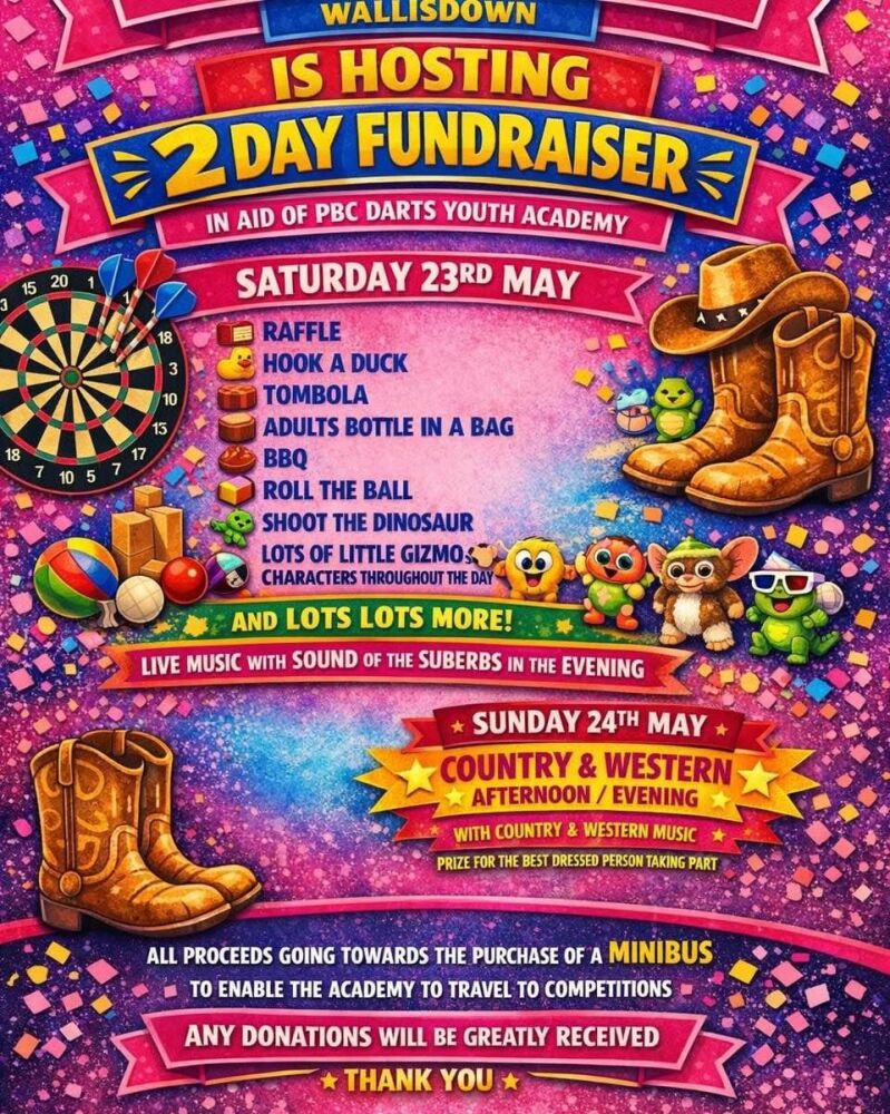 May 23 Kings Arms Wallisdown Little Gizmo 2026