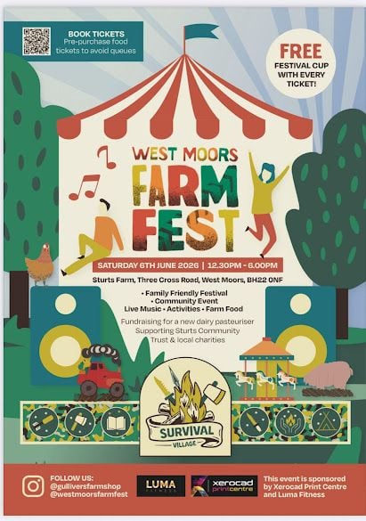 June 6 West Moors Farm Fest 2026 June 6 West Moors Farm Fest 2026