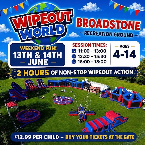 June 13 and 14 Wipeout World 2026 June 13 and 14 Wipeout World 2026