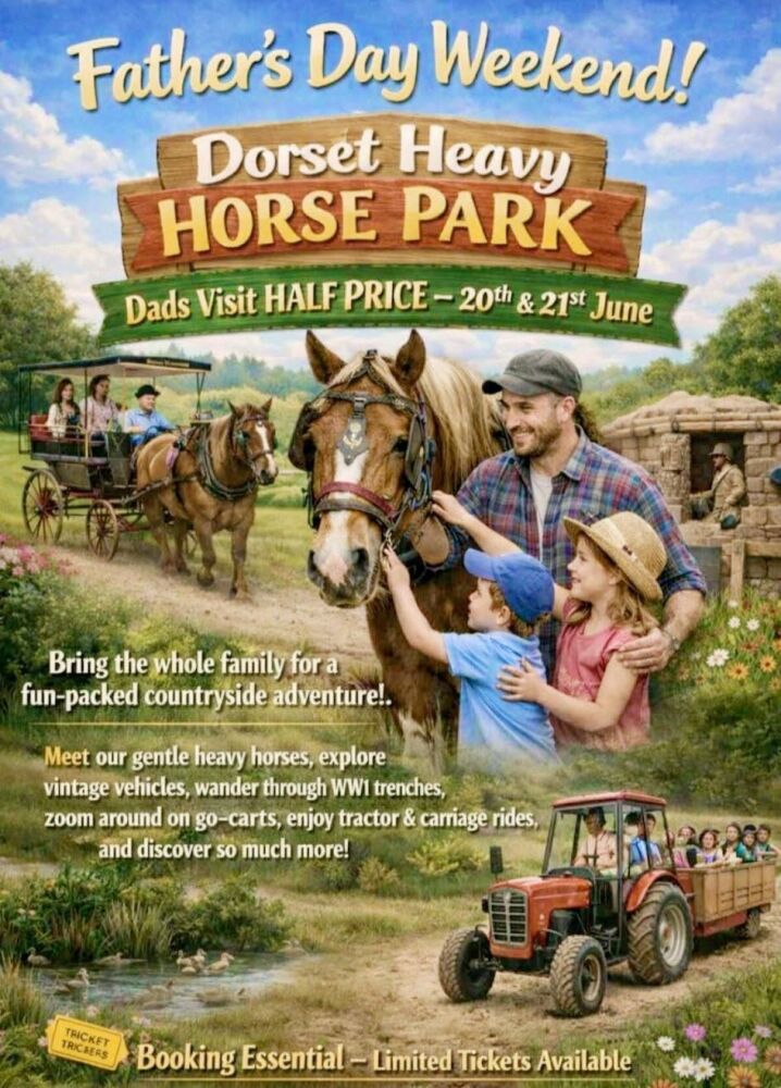 June 20 and 21 Fathers Day Heavy Horse Centre Dorset 2026