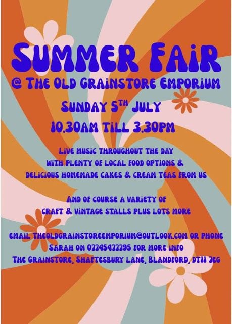 July 5 The Old Grainstore Fair 2026