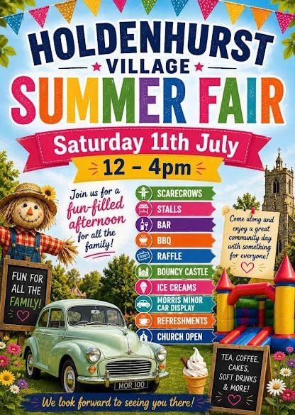 July 11 Holdenhust Bournemouth Summer Fair 2026