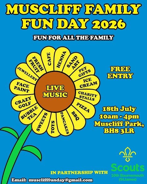 July 18 Muscliff Fun Day 2026