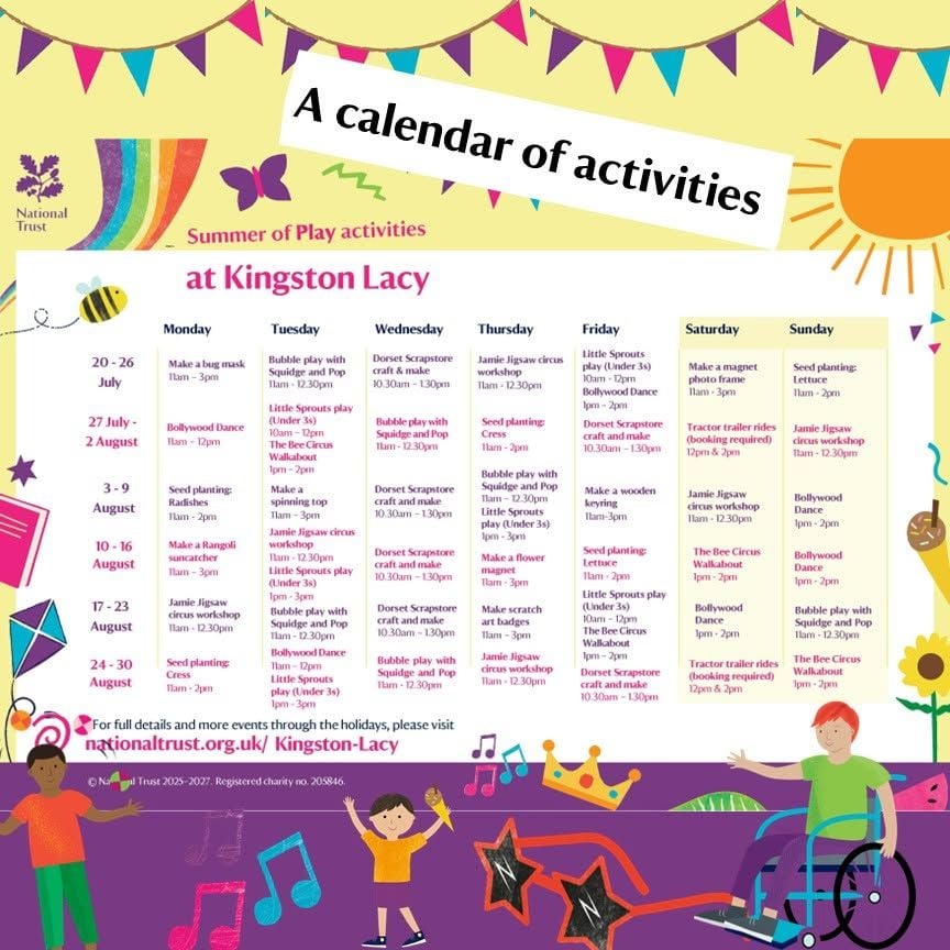 July Aug NT Kingston Lacy Summer of Play 2026