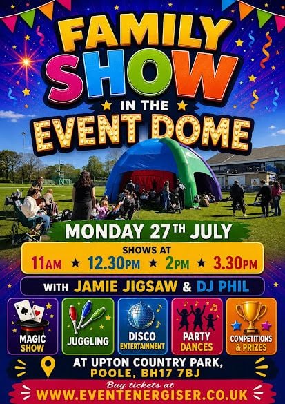 July 27 Upton Country Park Show 2026