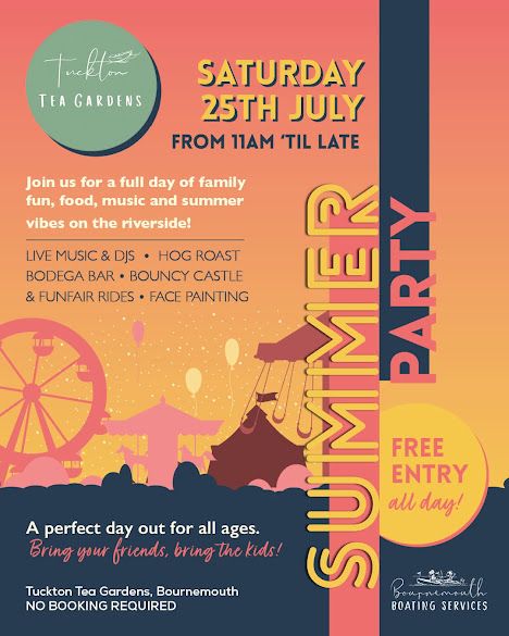 July 25 Tuckton Summer Party 2026
