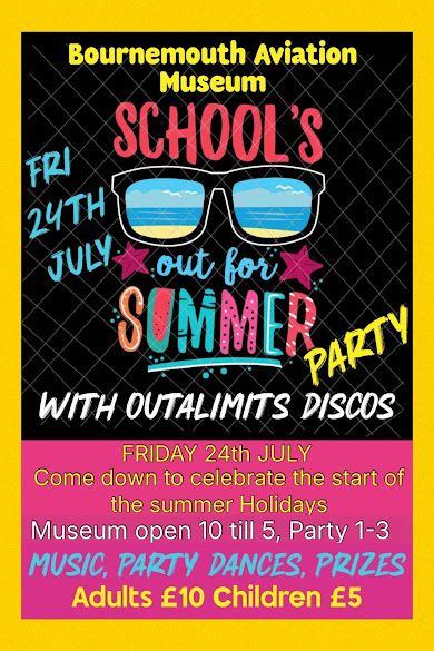 July 24 Bournemouth Aviation Disco 2026 July 24 Bournemouth Aviation Disco 2026