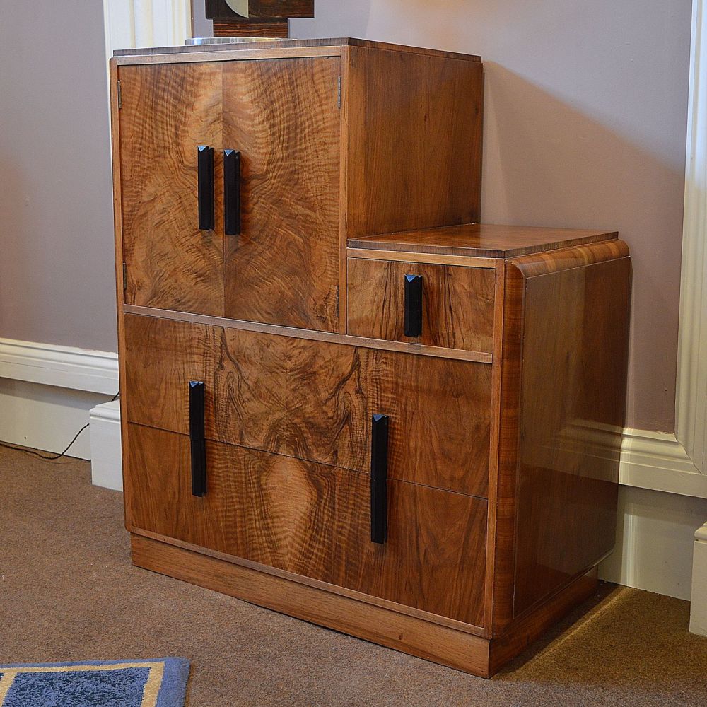 Good quality Art Deco cabinet / chest by CWS Ltd