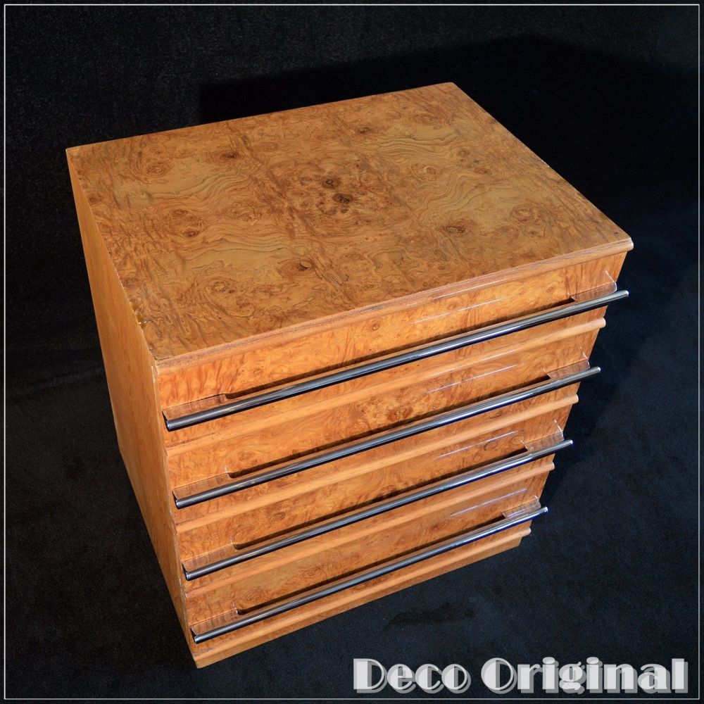 Stunning Art Deco pollard oak chest of drawers