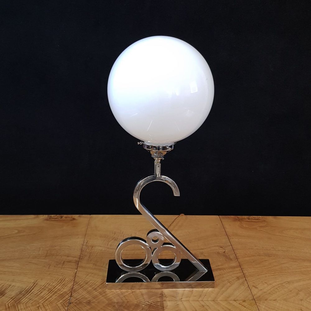Unusual Art eco chrome lamp