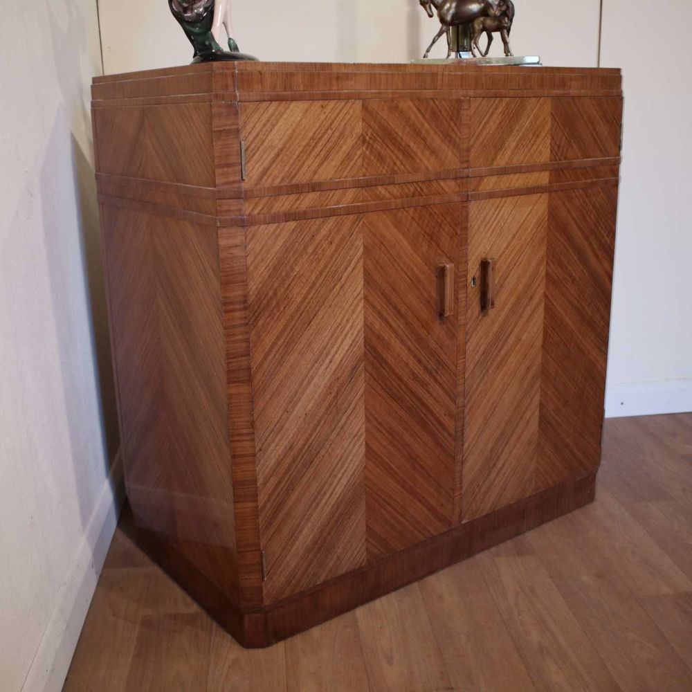 Art Deco storage cabinet by Maple & Co.