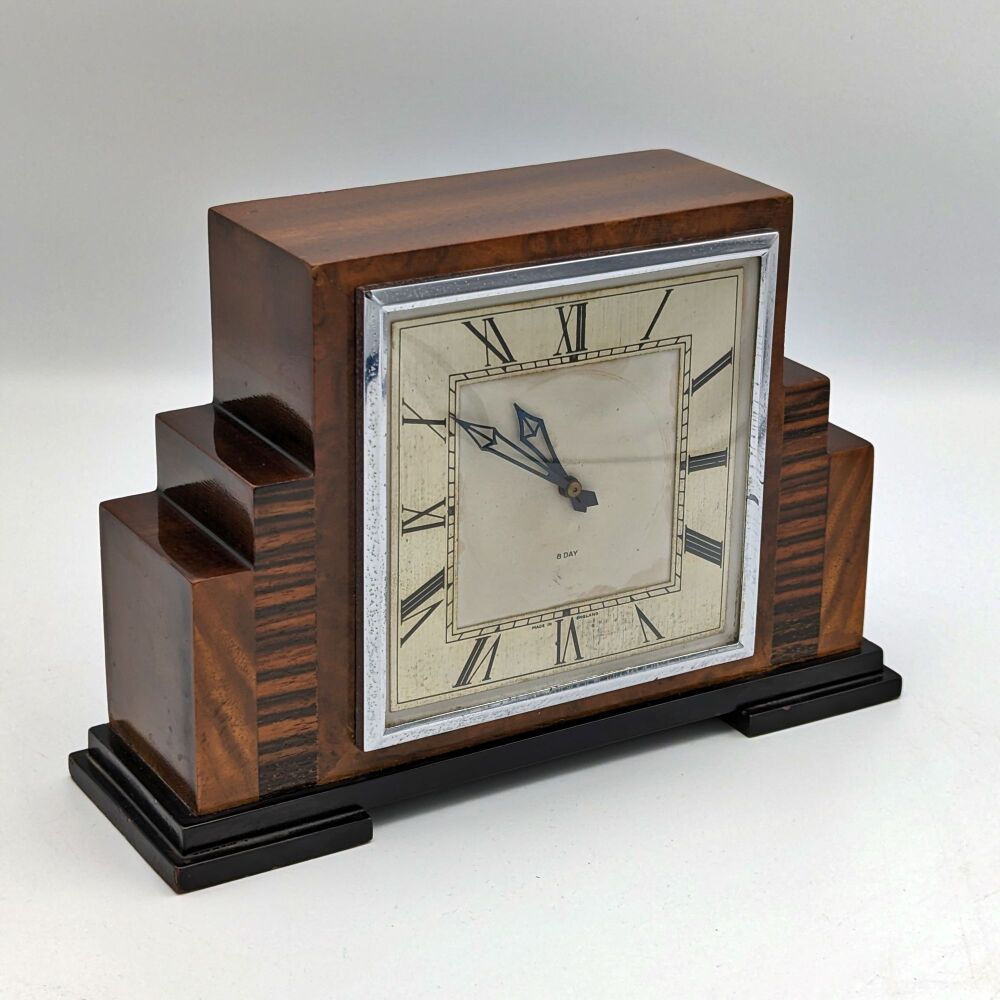 Good Art Deco mantle clock by Smiths.