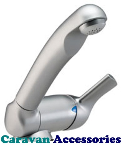 DLT557MN Reich Keramik Style Microswitched Single Lever Mixer Hot & Cold Tap (12mm Barbed Tails)