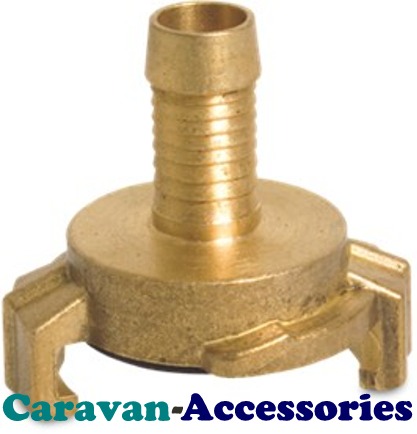 HFQBH100 Brass 1" Hose Barb For (HFQB) Quick Connect Water Fittings