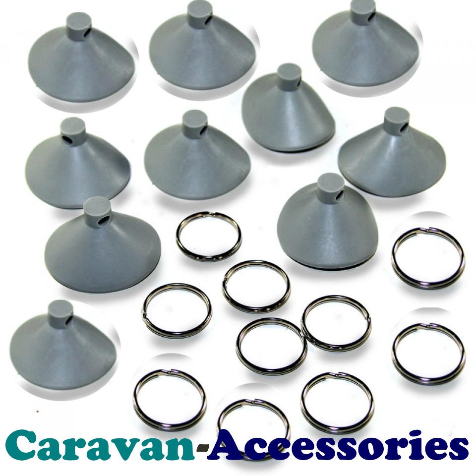 CS1010 C.A.K. Tanks 2 Part Suction Cups For DIY Thermal Screens (10 PACK)
