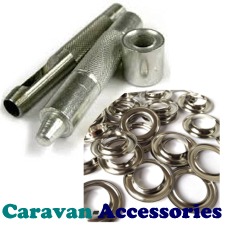 CS10P C.A.K. Tanks Eyelets & Punch For DIY Thermal Screens (25 PACK)