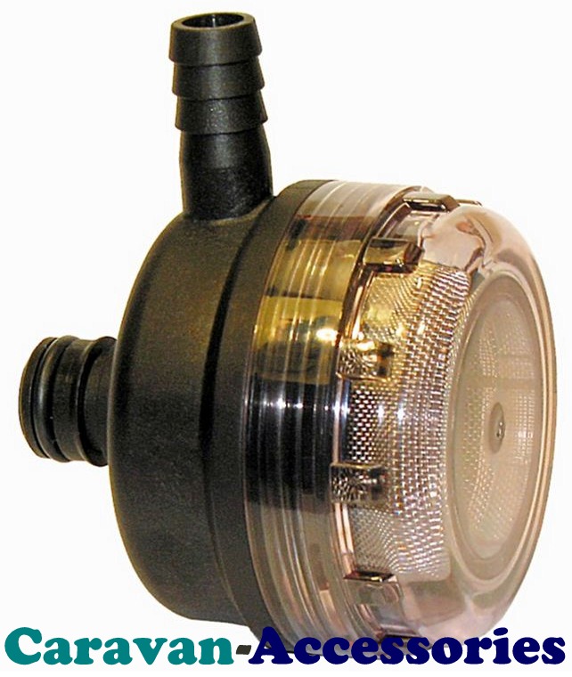 JM46400-0012 JABSCO Direct Barbed Clip-On Pump Strainer Filter 15mm (1/2") For Par Max Pumps