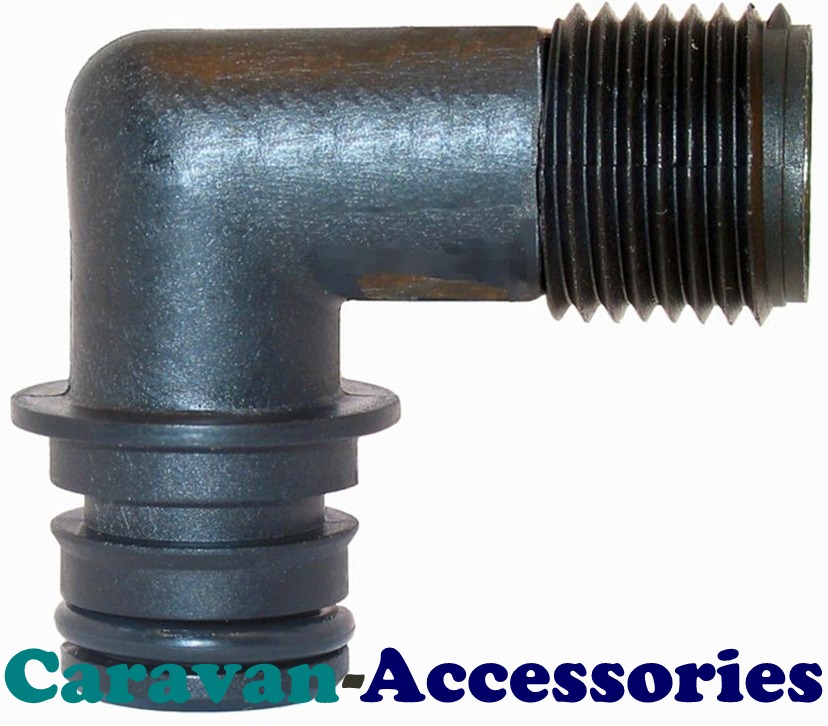 JM30655-1000 JABSCO 12mm (1/2") Threaded Elbow Connection For Par-Max Pumps