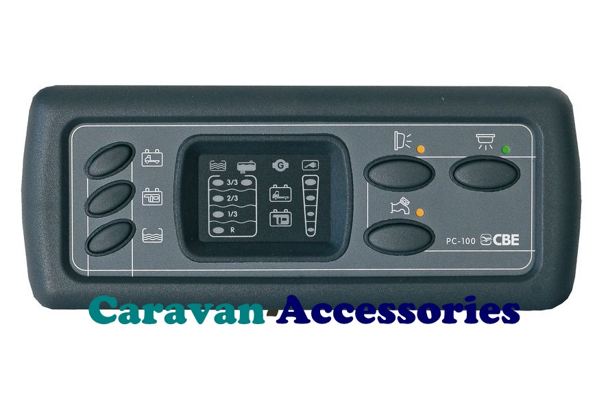 CBE PC100 Digital Caravan & Motorhome Control Panel Complete Kit (PC100KIT)