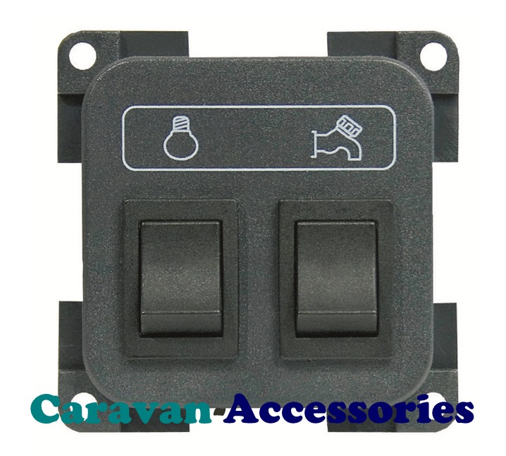 CBE MCPL/G Pump & Lights Control Switch (Grey)