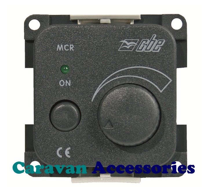 CBE MCR/G Electronic Dimmer Switch (12 Volt / 3 amp) (Grey)