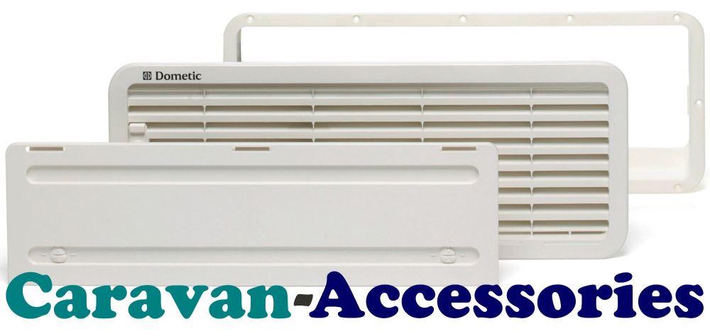 Dometic Fridge Vent Winter Cover Lower White