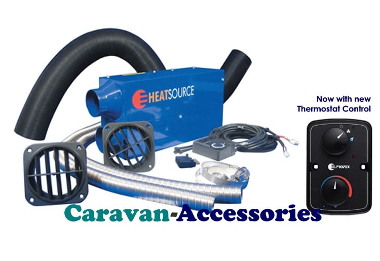 PX20212 Propex HS2000 Heat Source 2000 Twin Outlet 2000 Watt, 12 Volt Elect