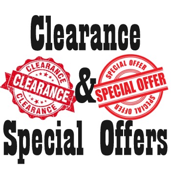 <!--000-->Clearance & Special Offers