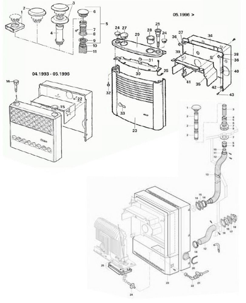 S3002 Trumatic Heater (Flue & Casing)