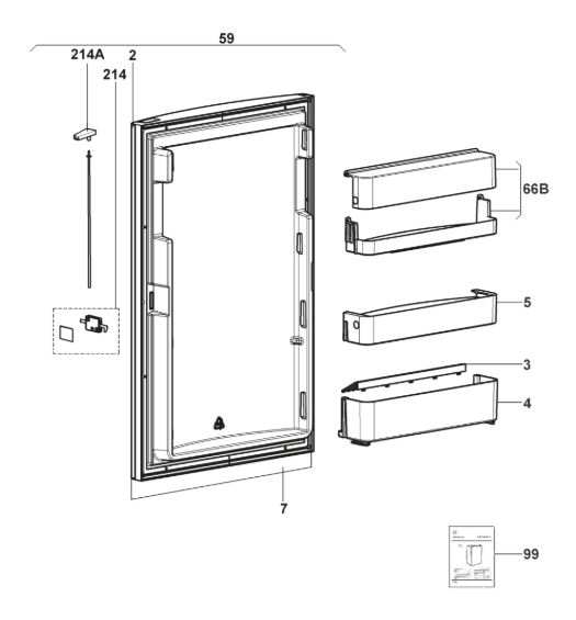 RM85XX Series Fridge Freezer C10-Door