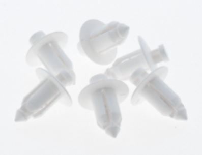 (003) Dometic Spare FreshJet Series Air Conditioner Cover Fixing Rivets Pack of 6 [Colour: White] (4450022157)