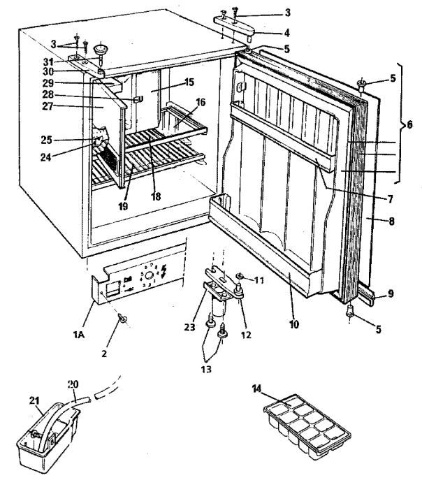 RM212 Cabinet & Armature - Caravan-Accessories Shop | Number One ...