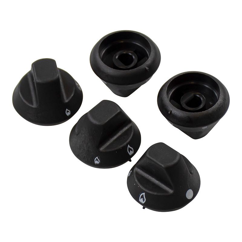 (001) Dometic CRAMER Spare Set of 5 Universal Cooker Control Knobs OLD STYL