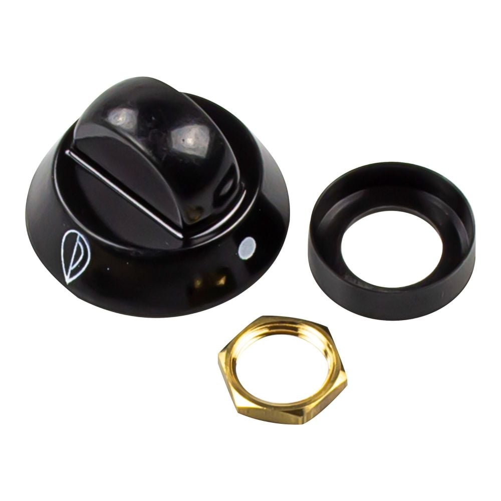 Dometic SMEV Spare 8000 Series Dometic Style Gas Valve Control Knob Black [Colour: Black] (105310307)