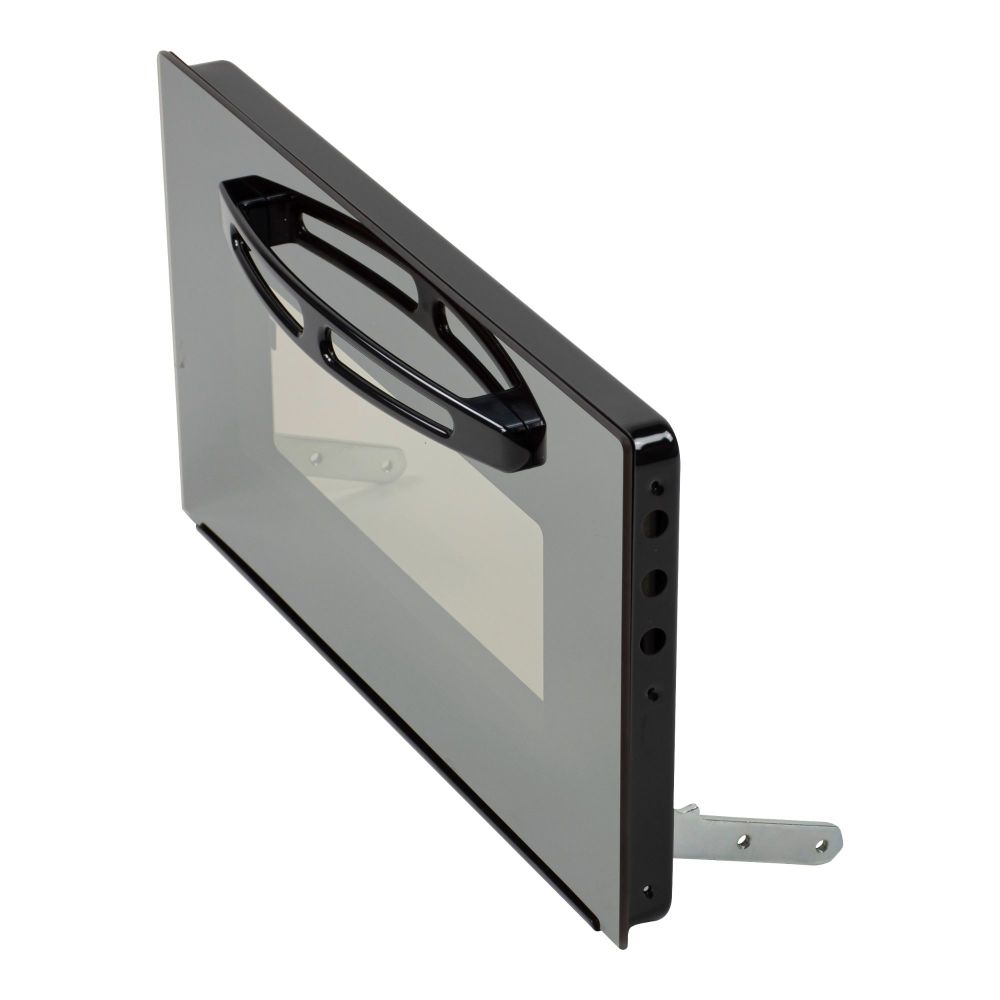 (031) Dometic SMEV FO200 Series Complete Bottom Hinge Oven Door w/ Handle (Colour: Mirror Finish) (105 31 02-69)