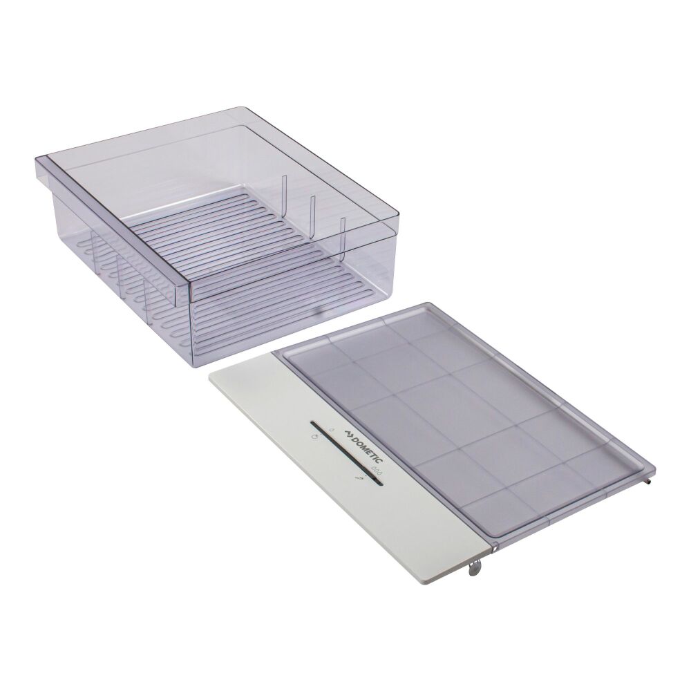 Dometic Spare RMD10.5 Salad Tray Complete w/ Lid [398.7mm x 355mm] (289078697) (old Code: 289078688)