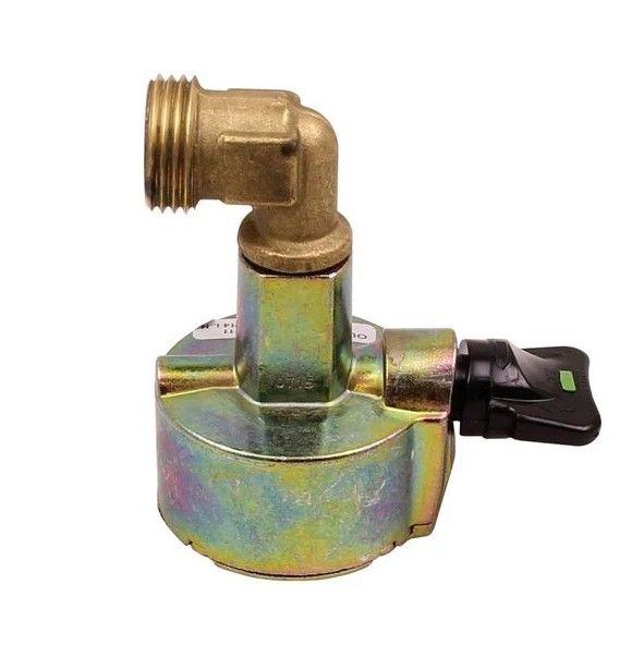 Truma Spare 51.4.490.0002 27mm Adaptor Clip-On Gas Cylinder to Butane Pigtail Elbow Top Connector