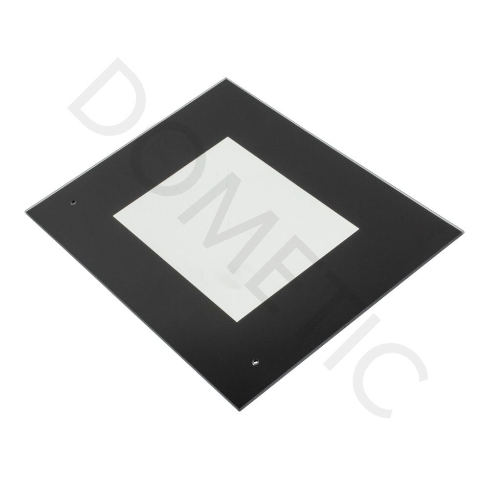 Dometic SMEV Spare CU433 Front Glass For Door [Colour: Black/Clear] (105311