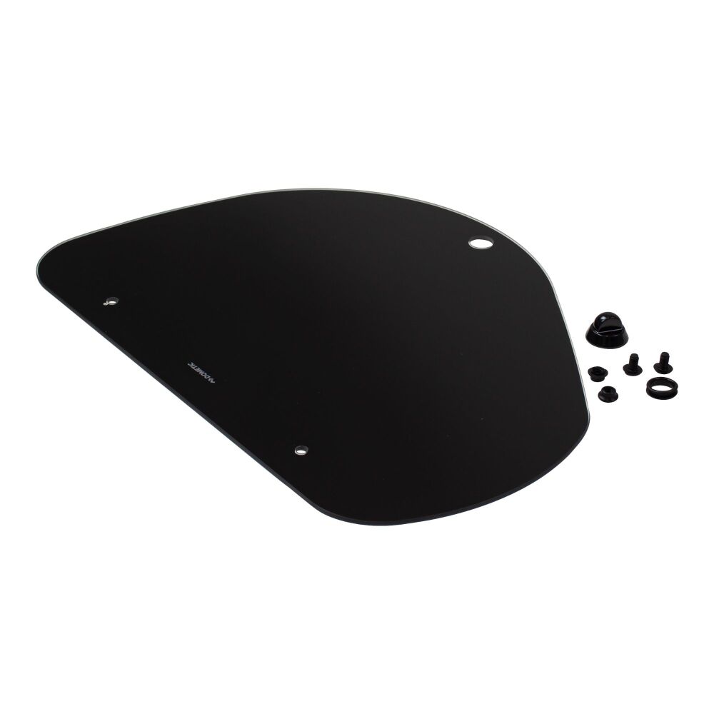 Dometic Spare MO8821 & PI8822 Right Hand Black Glass Lid  (105312141) (old Codes: S882SPBLIDRH / K390091)