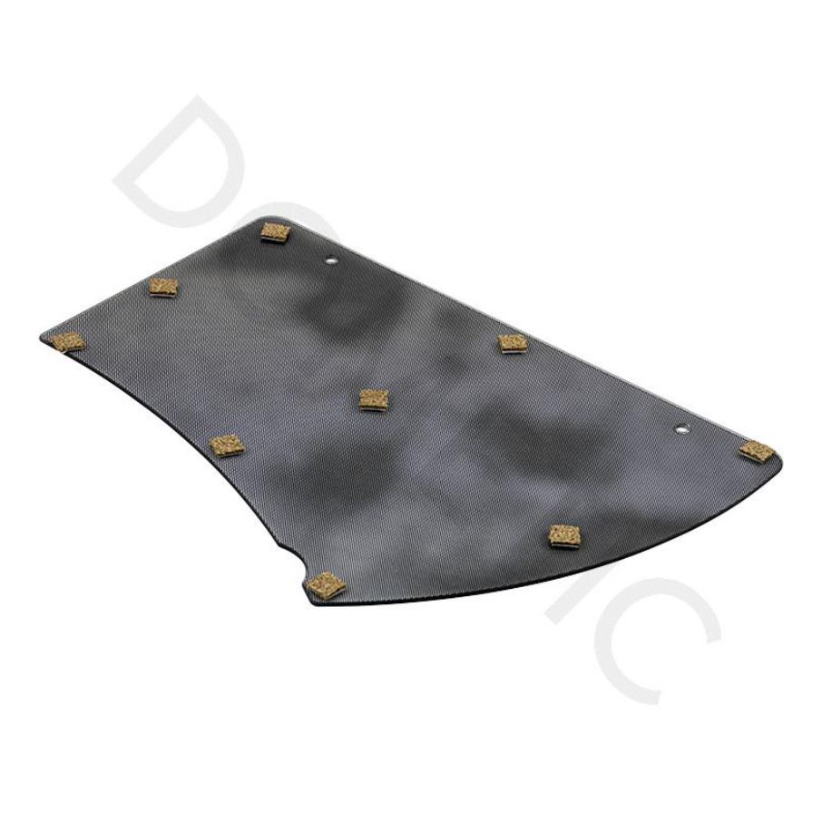 Dometic SMEV Spare PI9823 Split Lid Replacement Large Glass [Colour: Black Spots] (407149765)
