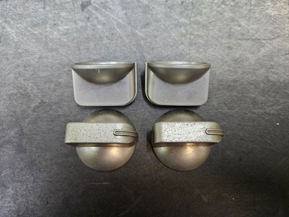 Dometic SMEV Spare CU400 Knob For Oven Control [Colour: Nickel Plated] Pack Of 4 (105310572-4)