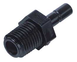 SPSTAT1206M Speed Plumb Push Fit 12mm to ⅜" BSPT Stem Adaptor