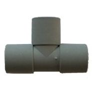 WD1327 Rigid Pipe Connector 28mm Push Fit Tee