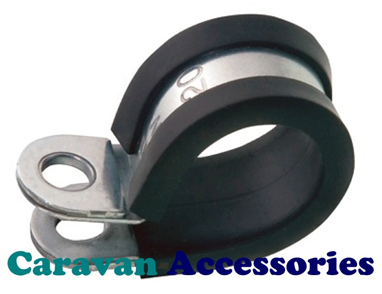GPCLIP10 10mm Rubber Lined "P" Clip For Gas Pipe