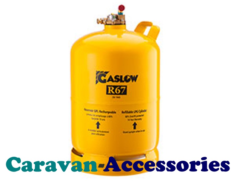 GRFC40032GR67 Gaslow R67 2.7Kg Cylinder 2 4.6 Litres @ (80%) Outlet: 21.8LH Thread