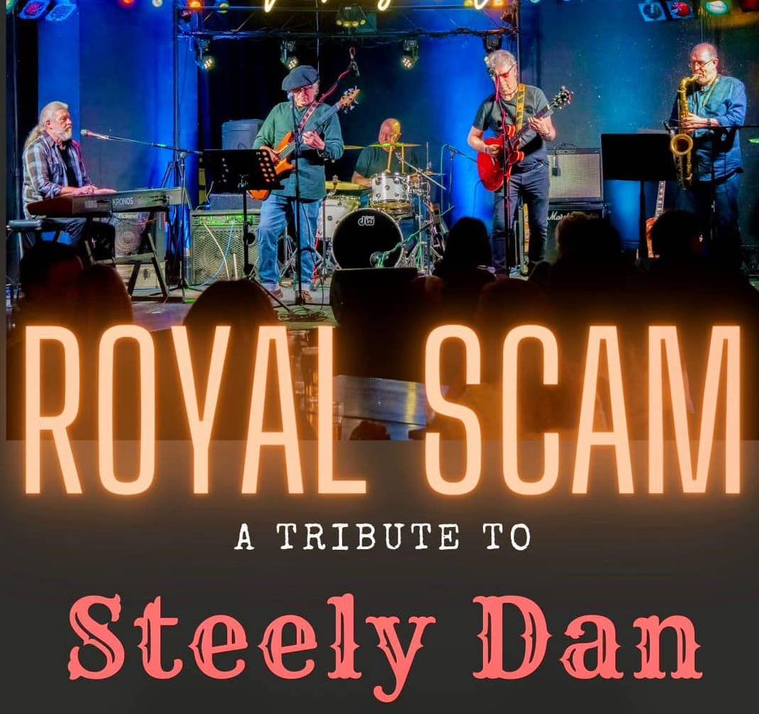 FUNKY FRIDAY, AUGUST 9th, 8.45pm  (DOORS 7pm) ROYAL SCAM