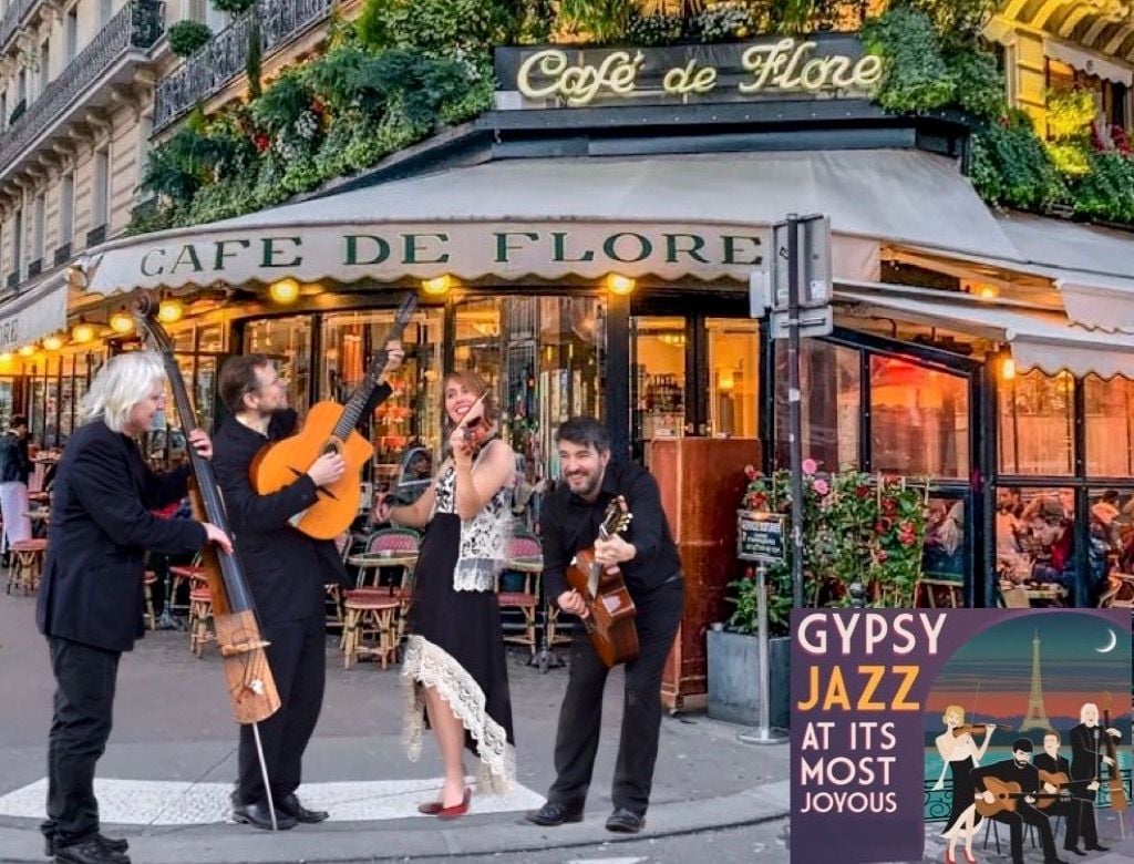 Wednesday November 19th 8pm : HOT CLUB GALLOIS @THE OBSERVATORY